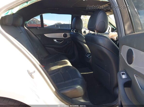 55SWF8DB2KU288660 2019 MERCEDES-BENZ C-CLASS White Widok naklejki z numerem VIN
