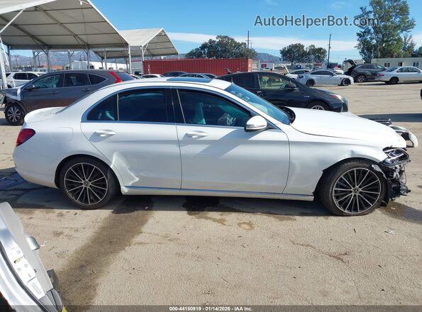 55SWF8DB2KU288660 2019 MERCEDES-BENZ C-CLASS White Widok wnętrza 360 stopni