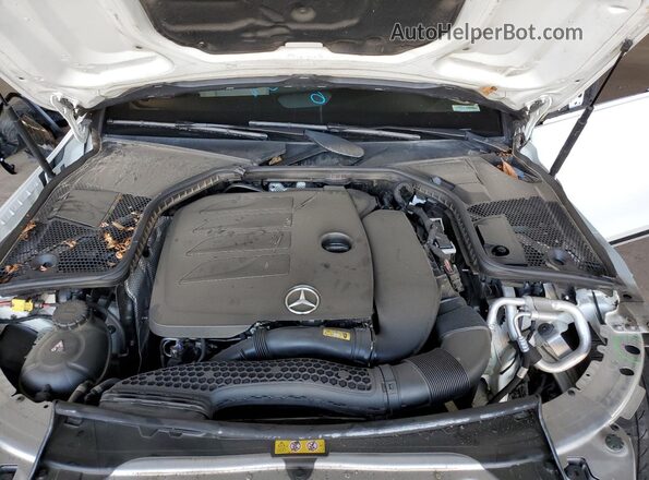 55SWF8DB3KU313176 2019 MERCEDES-BENZ C Белый Вид задней части салона