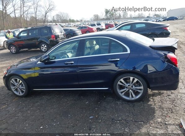 55SWF8DB9KU302764 2019 MERCEDES-BENZ C-CLASS Dark Blue Widok wnętrza 360 stopni