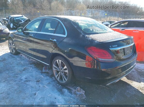 55SWF8EB2KU304211 2019 MERCEDES-BENZ C-CLASS Black Tył lewy