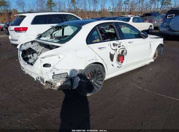 55SWF8EB4KU313962 2019 MERCEDES-BENZ C-CLASS White Հետևի աջ