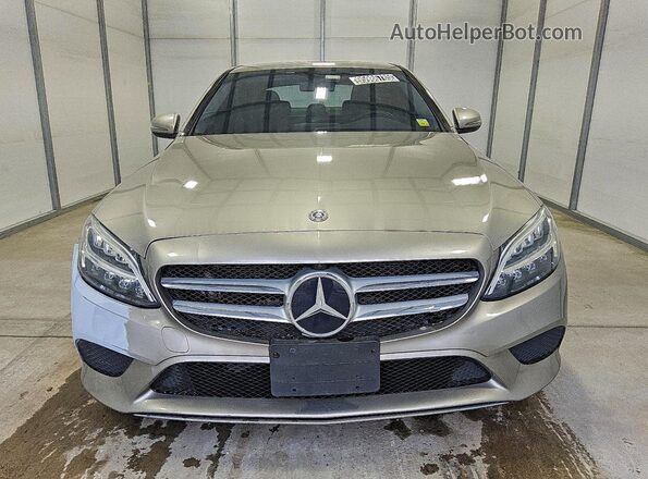 55SWF8EB8KU283543 2019 MERCEDES-BENZ C Tan Widok z przodu