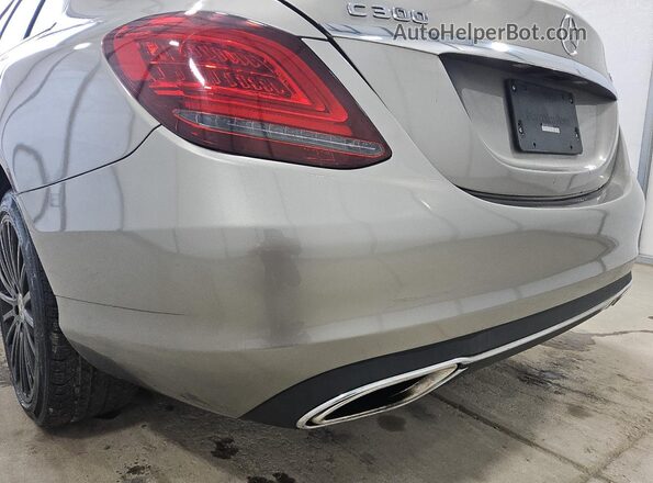 55SWF8EB8KU283543 2019 MERCEDES-BENZ C Tan 