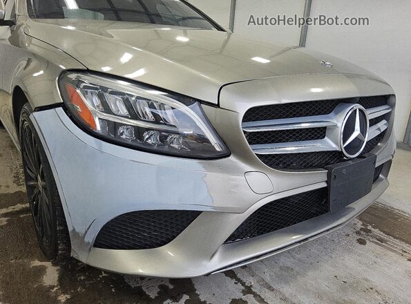 55SWF8EB8KU283543 2019 MERCEDES-BENZ C Tan 