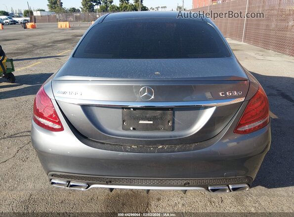 55SWF8HB1HU187497 2017 MERCEDES-BENZ AMG C 63 Серый 