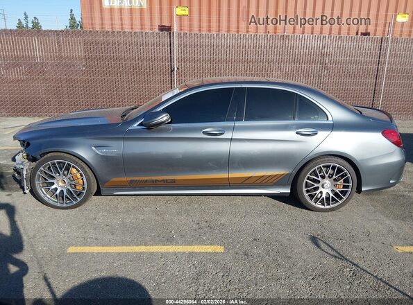 55SWF8HB1HU187497 2017 MERCEDES-BENZ AMG C 63 Серый 