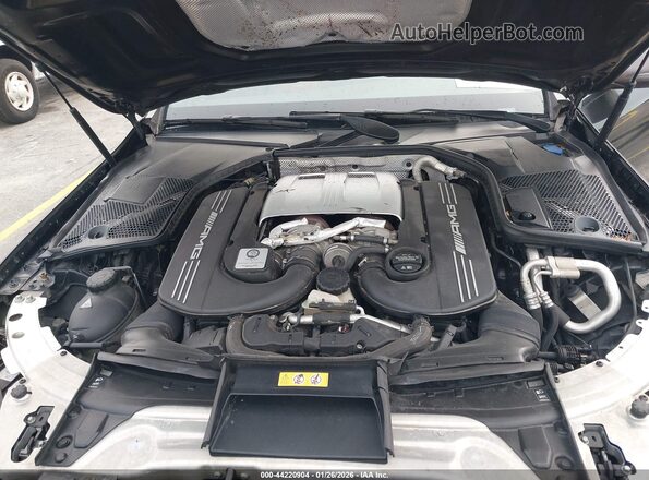 55SWF8HB9HU199106 2017 MERCEDES-BENZ AMG C 63 Черный Вид сзади