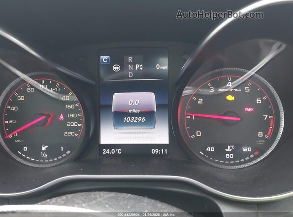 55SWF8HB9HU199106 2017 MERCEDES-BENZ AMG C 63 Черный Вид задних сидений