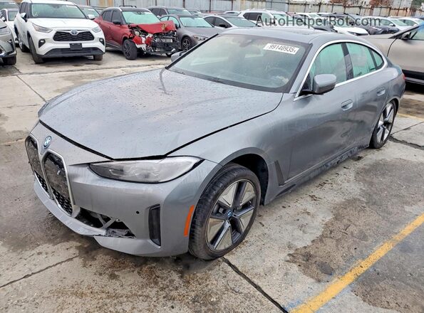 WBY73AW03PFP69875 2023 BMW I4 Серый Задняя левая четверть