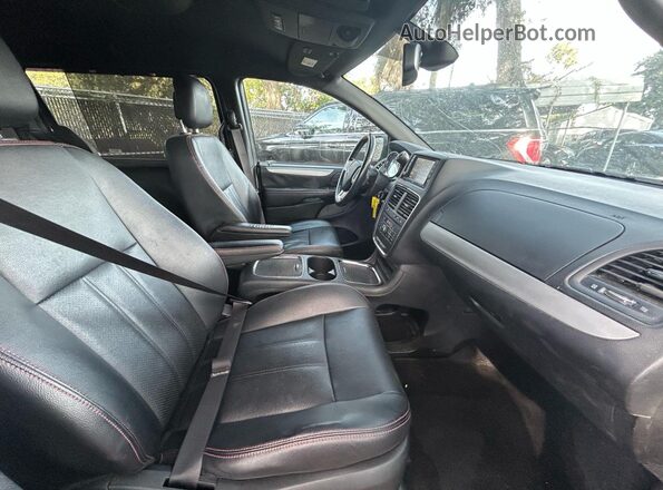 2C4RDGEGXKR658993 2019 DODGE CARAVAN Серый Вид сзади