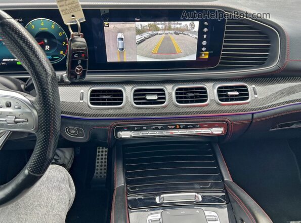 4JGFD6BB1MA400046 2021 MERCEDES-BENZ GLE-CLASS Белый Вид задней части салона