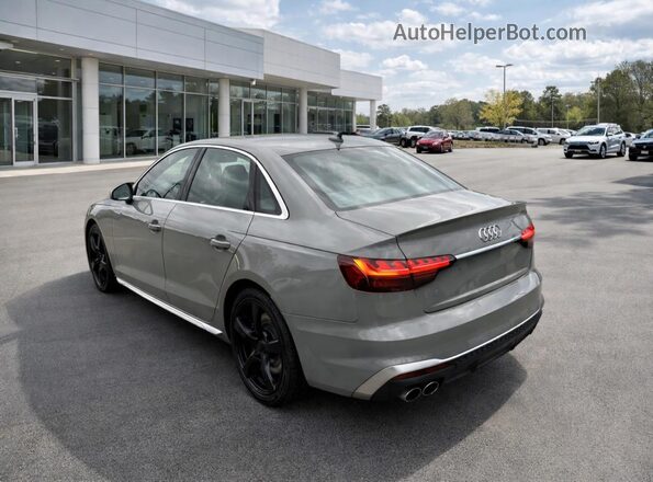 WAUA4AF47LA064167 2020 AUDI S4 Серый Передняя правая четверть