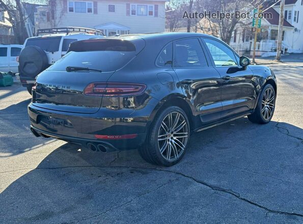 WP1AG2A51HLB55591 2017 PORSCHE MACAN Черный Передняя правая четверть