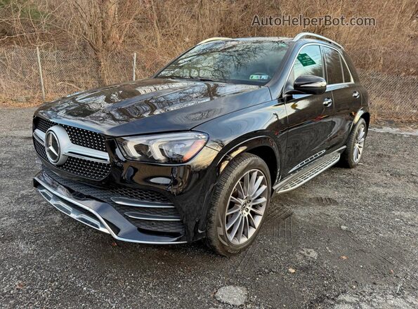 4JGFB4KBXNA732708 2022 MERCEDES-BENZ GLE Черный Задняя левая четверть