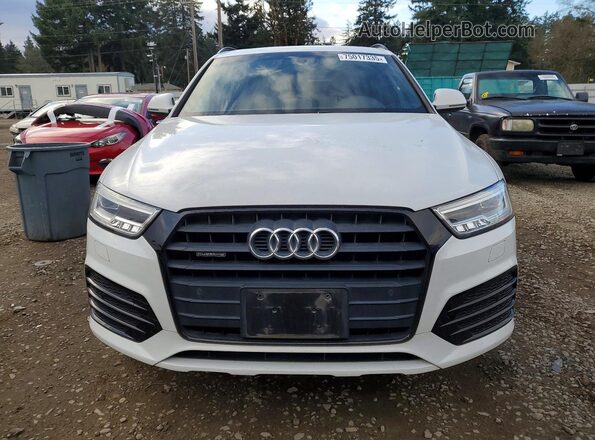 WA1GCCFS5HR000853 2017 AUDI Q3 White Widok z tyłu