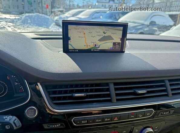 WA1LAAF76JD026093 2018 AUDI Q7 Белый Вид щитка приборов