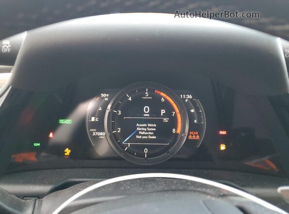 58ABA1C10RU043604 2024 LEXUS ES Черный Вид щитка приборов