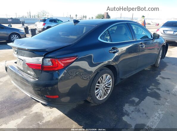 58ABK1GG2JU099544 2018 LEXUS ES 350 Черный Задняя правая четверть