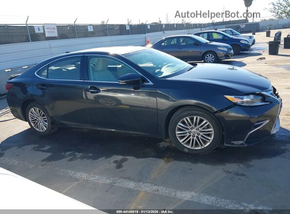 58ABK1GG2JU099544 2018 LEXUS ES 350 Черный Вид задней части салона