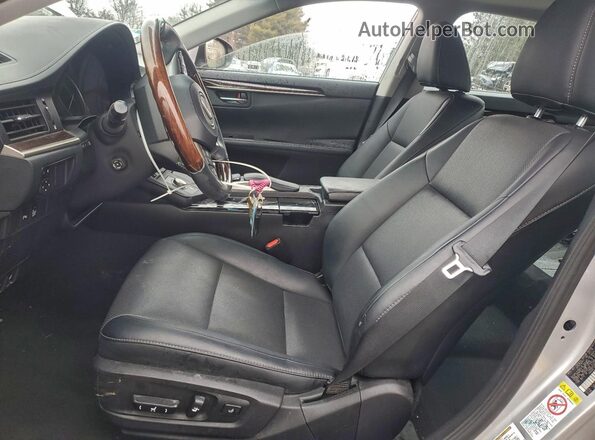 58ABK1GG3GU014493 2016 LEXUS ES Серебряный Вид салона спереди