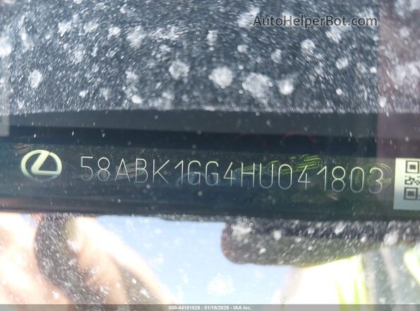 58ABK1GG4HU041803 2017 LEXUS ES 350 Белый 