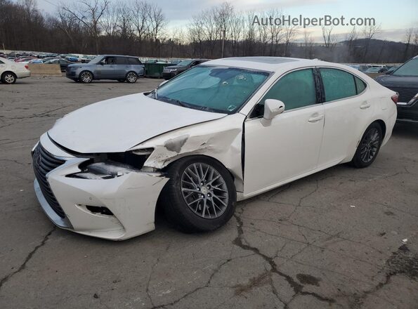 58ABK1GG7JU093223 2018 LEXUS ES Белый Передняя левая четверть