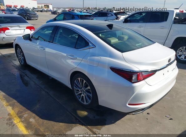 58ABZ1B19KU024372 2019 LEXUS ES 350 White Rear left