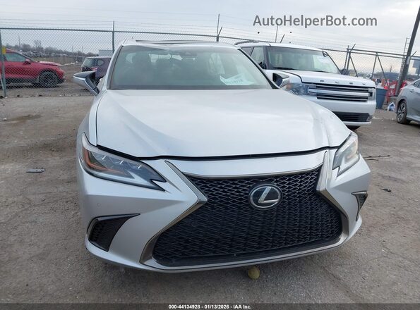 58ABZ1B1XKU004938 2019 LEXUS ES 350 Серебряный Вид щитка приборов