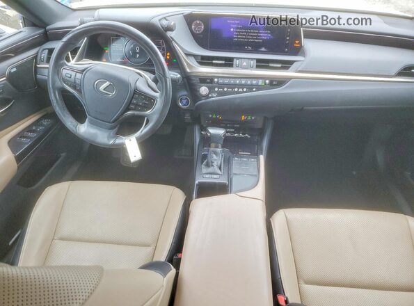 58ADA1C12MU011271 2021 LEXUS ES White Widok deski rozdzielczej