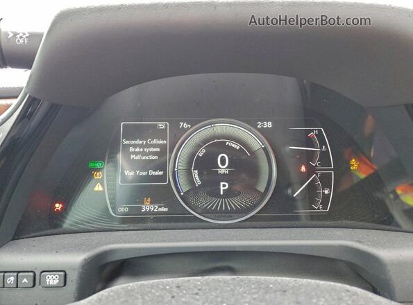 58ADA1C12SU064159 2025 LEXUS ES Синий Вид щитка приборов