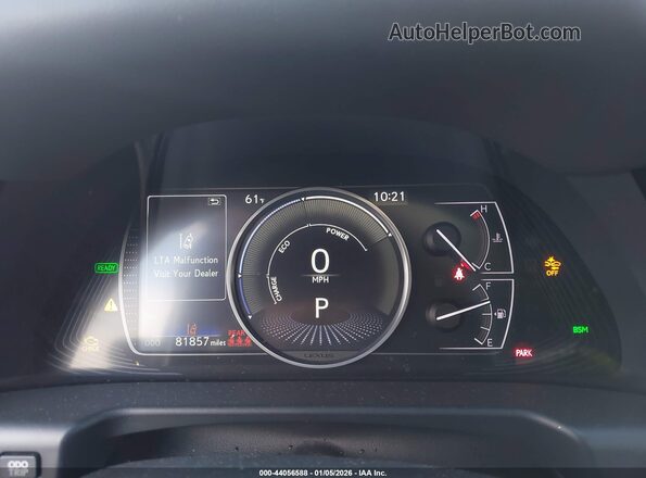 58ADA1C18PU034915 2023 LEXUS ES 300H Dark Blue Вид задних сидений