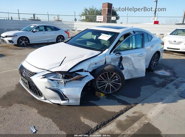 58ADA1C19NU014976 2022 LEXUS ES 300H Белый Передняя левая четверть