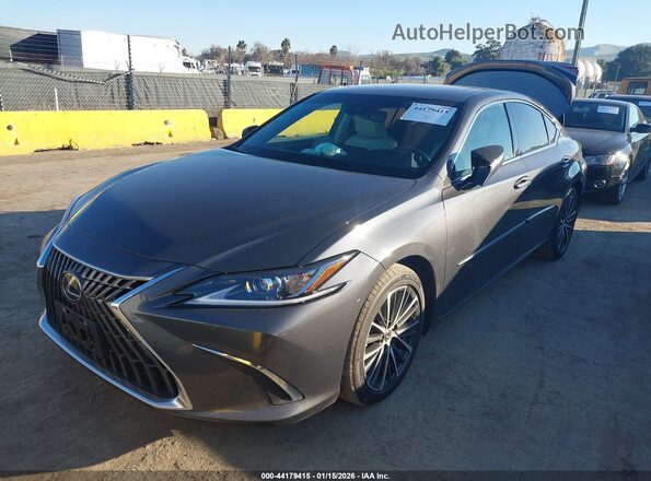 58ADA1C19PU035247 2023 LEXUS ES 300H Gray წინა მარცხენა ხედი სამი მეოთხედიდან