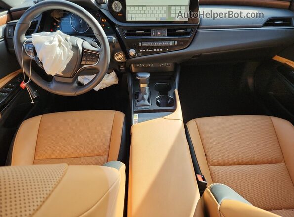 58ADZ1B12PU157376 2023 LEXUS ES Черный Вид панели приборов