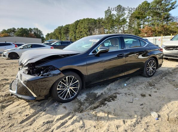 58ADZ1B12PU157376 2023 LEXUS ES Черный Передняя левая четверть