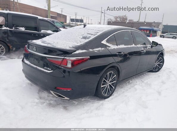 58ADZ1B17NU122927 2022 LEXUS ES 350 Черный Задняя правая четверть