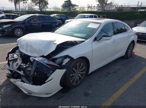58ADZ1B1XMU088139 2021 LEXUS ES 350 Белый Передняя левая четверть