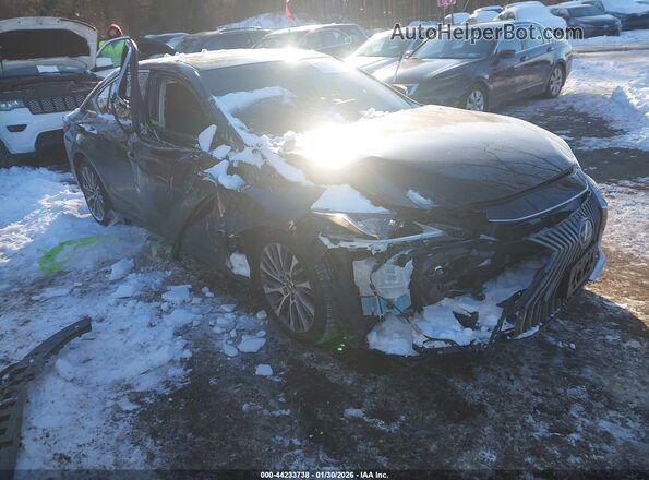 58ADZ1B1XMU103285 2021 LEXUS ES 350 Черный Передняя правая четверть