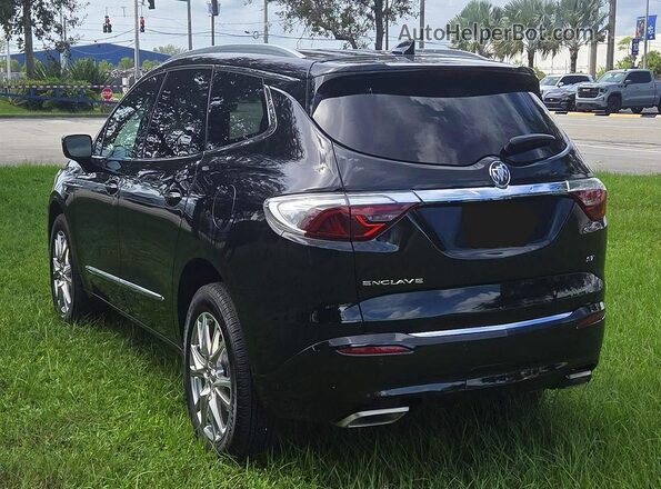 5GAERBKW2PJ190253 2023 BUICK ENCLAVE Черный Задняя правая четверть
