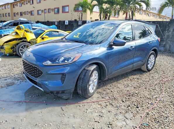 1FMCU0G66LUC32803 2020 FORD ESCAPE Blue Tył lewy