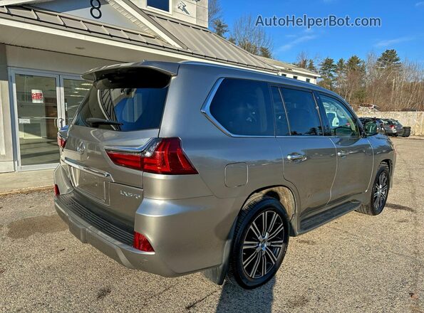JTJHY7AX5K4282516 2019 LEXUS LX Gold Widok z przodu