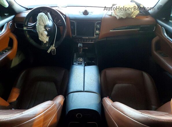 ZN661XUA2KX323641 2019 MASERATI LEVANTE Синий Вид щитка приборов