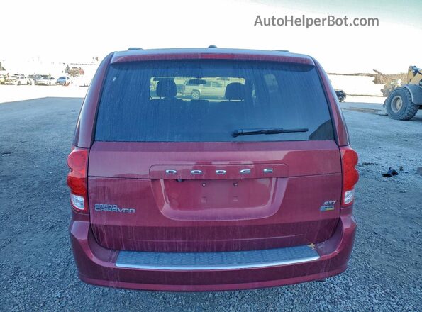 2C4RDGCG8GR310121 2016 DODGE CARAVAN Бордовый Вид салона спереди
