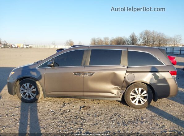 5FNRL5H60GB107100 2016 HONDA ODYSSEY Gray Widok wnętrza 360 stopni