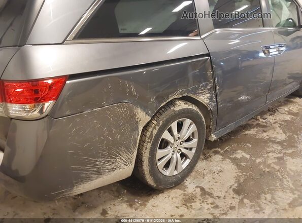 5FNRL5H60HB001084 2017 HONDA ODYSSEY Серый Вид спереди