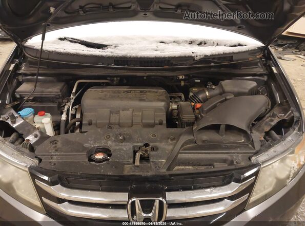 5FNRL5H60HB001084 2017 HONDA ODYSSEY Серый Вид сзади