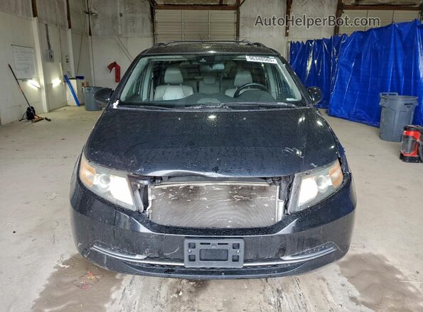 5FNRL5H68GB029570 2016 HONDA ODYSSEY Черный Вид спереди