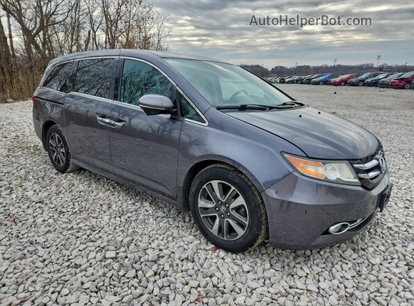 5FNRL5H97GB096185 2016 HONDA ODYSSEY Gray წინა მარჯვენა