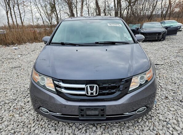 5FNRL5H97GB096185 2016 HONDA ODYSSEY Gray წინა ხედი